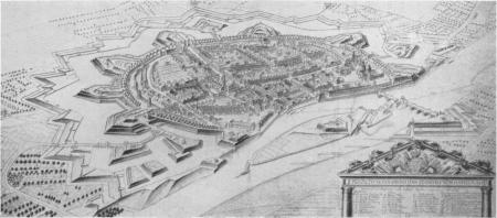 Festung Hameln um 1685