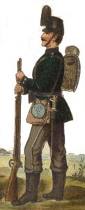 Jger vom 1. Bataillon 1866